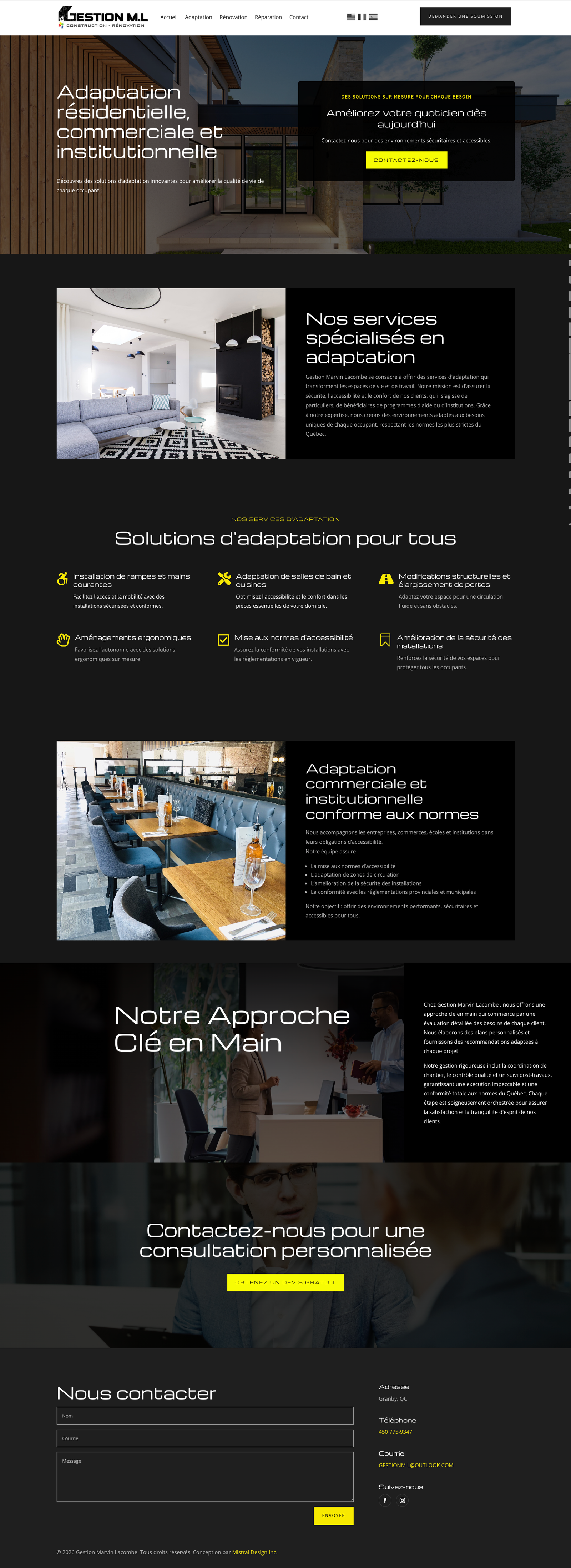 Gestion Marvin Lacombe